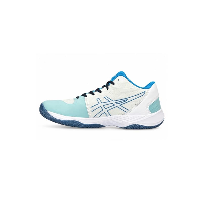 کفش والیبال اسیکس اسکای الیت سفید آبی Asics Sky Elitte Light Blue — تصویر ۲