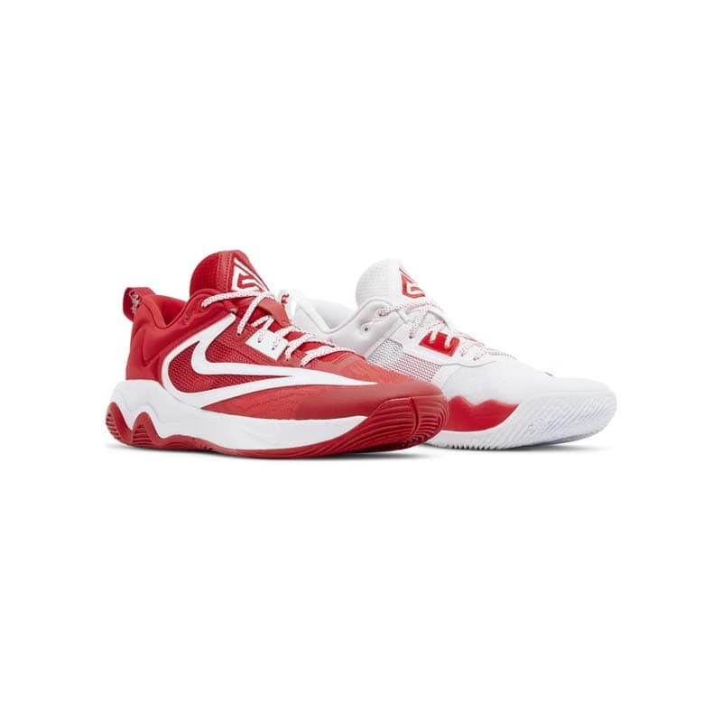 کتونی بسکتبال و والیبال نایکی یانیس 3 قرمز سفید Nike Giannis Immortality 3 All Star Red White — تصویر ۵