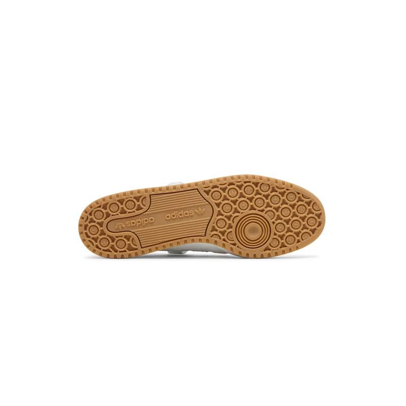 کتونی آدیداس فوروم سفید مشکی زیره قهوه ای Adidas Forum Low White Black Brown — تصویر ۳