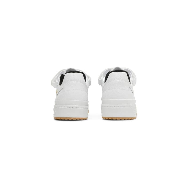 کتونی آدیداس فوروم سفید مشکی زیره قهوه ای Adidas Forum Low White Black Brown — تصویر ۴