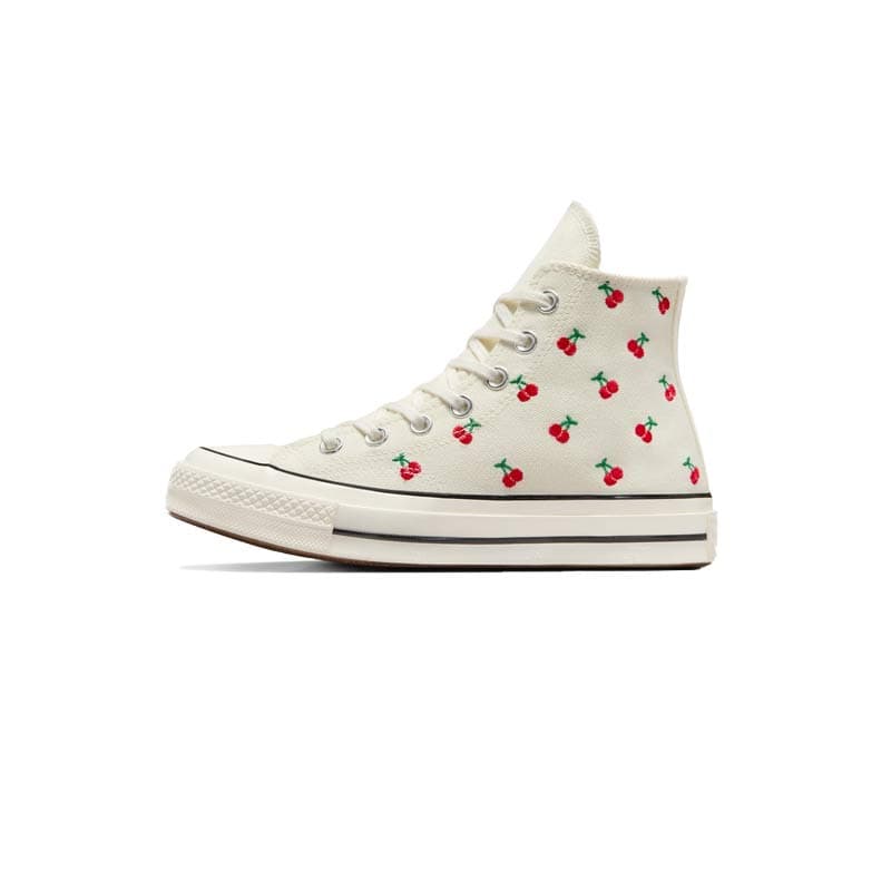 کفش کانورس آل استار 1970 گیلاسی Converse Chuck 70 High Cherries — تصویر ۲
