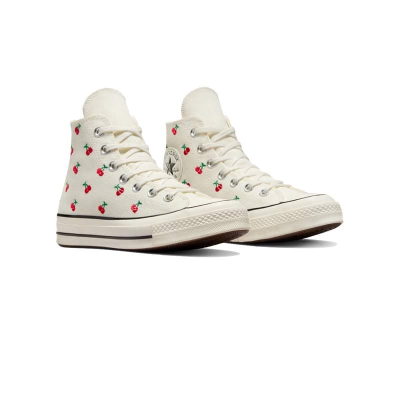کفش کانورس آل استار 1970 گیلاسی Converse Chuck 70 High Cherries — تصویر ۴