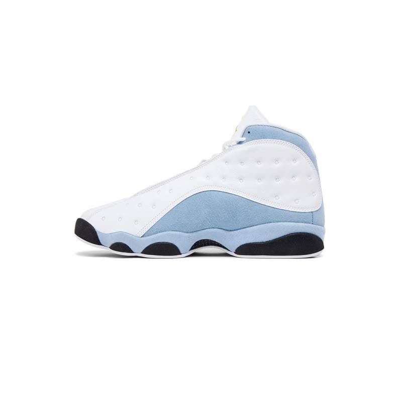 کتونی نایک ایرجردن 13 سفید آبی مشکی Nike Air Jordan 13 Retro White Blue Grey — تصویر ۲