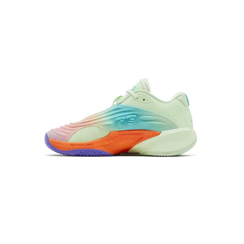 کتونی بسکتبالی نایک جردن لوکا 3 سبز بنفش نارنجی Nike Jordan Luka 3 Blurred Vision — تصویر ۲