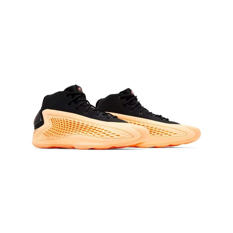 کتونی بسکتبالی آدیداس آنتونی ادواردز مشکی نارنجی Adidas AE 1 With Love — تصویر ۶
