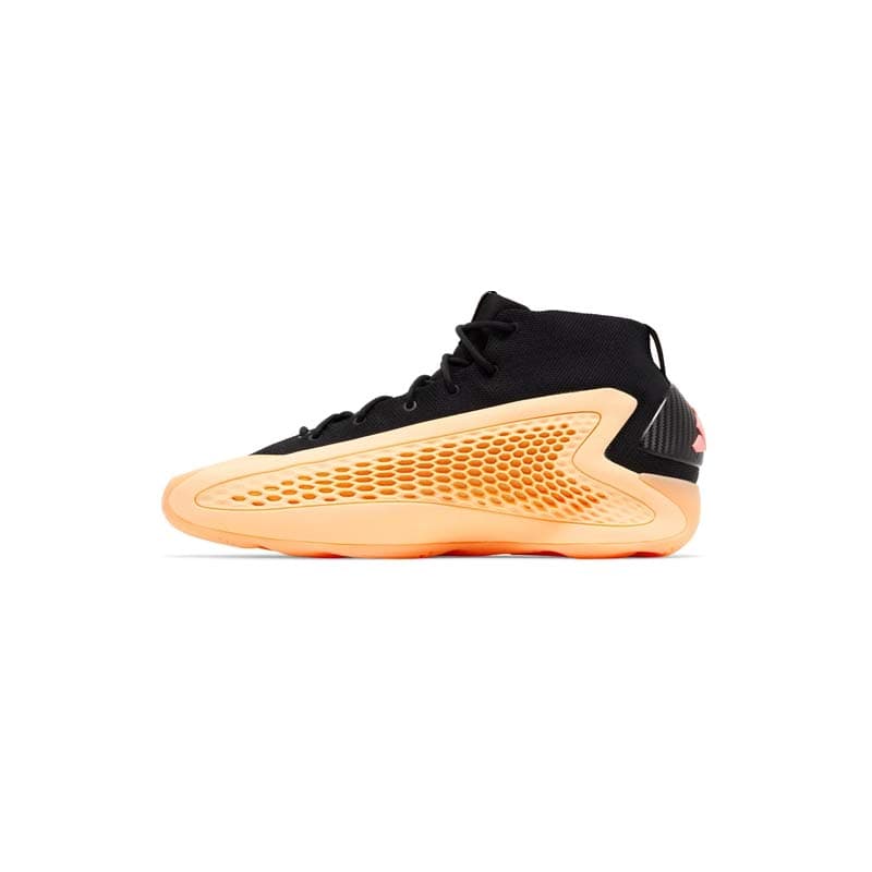 کتونی بسکتبالی آدیداس آنتونی ادواردز مشکی نارنجی Adidas AE 1 With Love — تصویر ۲