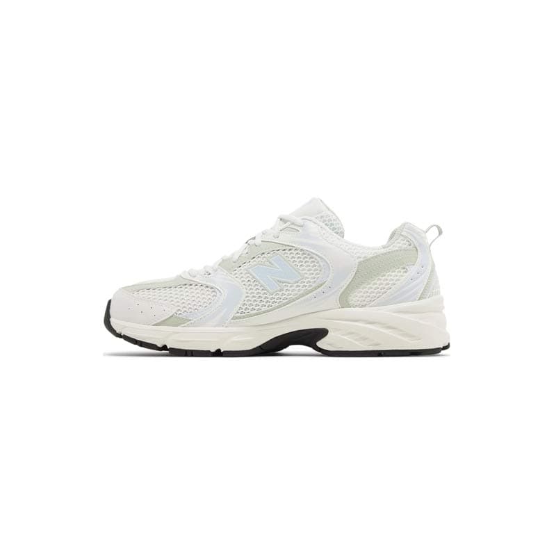 کتونی نیوبالانس 530 سفید سبز روشن New Balance 530 Ice Blue Silver Moss — تصویر ۲