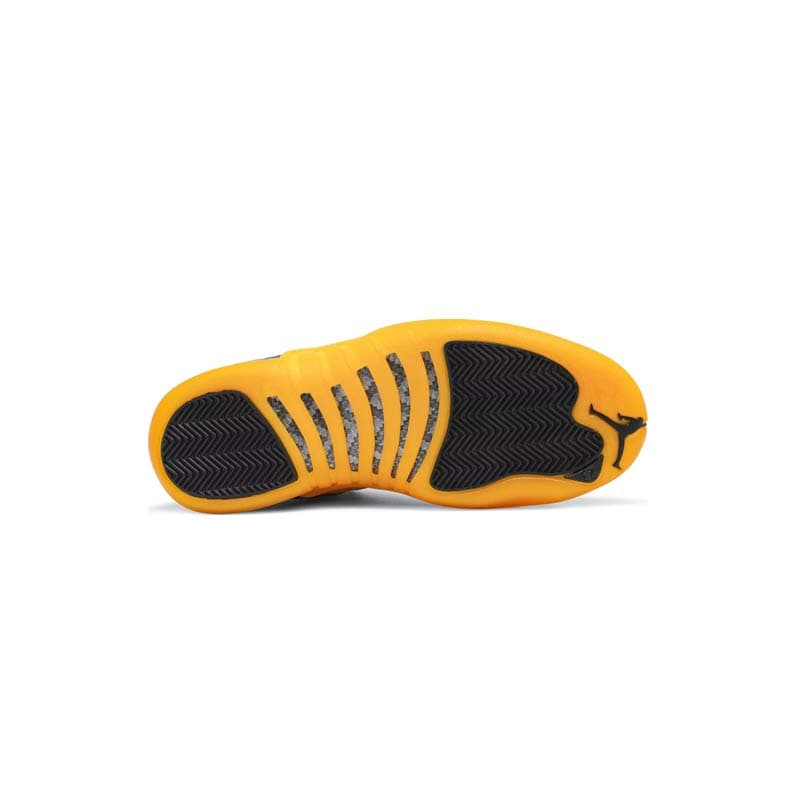 کتونی نایک ایرجردن 12 مشکی زرد Nike Air Jordan 12 Retro University Gold — تصویر ۳