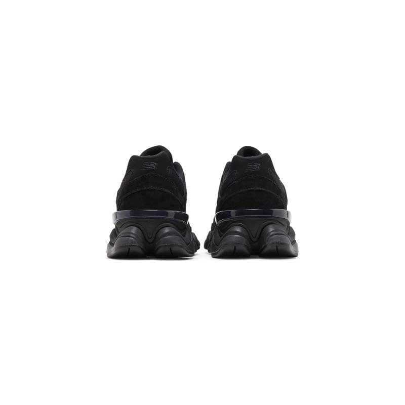 کتونی نیوبالانس 9060 تمام مشکی New Balance 9060 Triple Black Suede — تصویر ۴