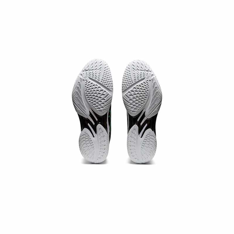 کفش والیبال اسیکس اسکای الیت مشکی سفید سبز Asics Sky Elite ff 2 Black White Green — تصویر ۵