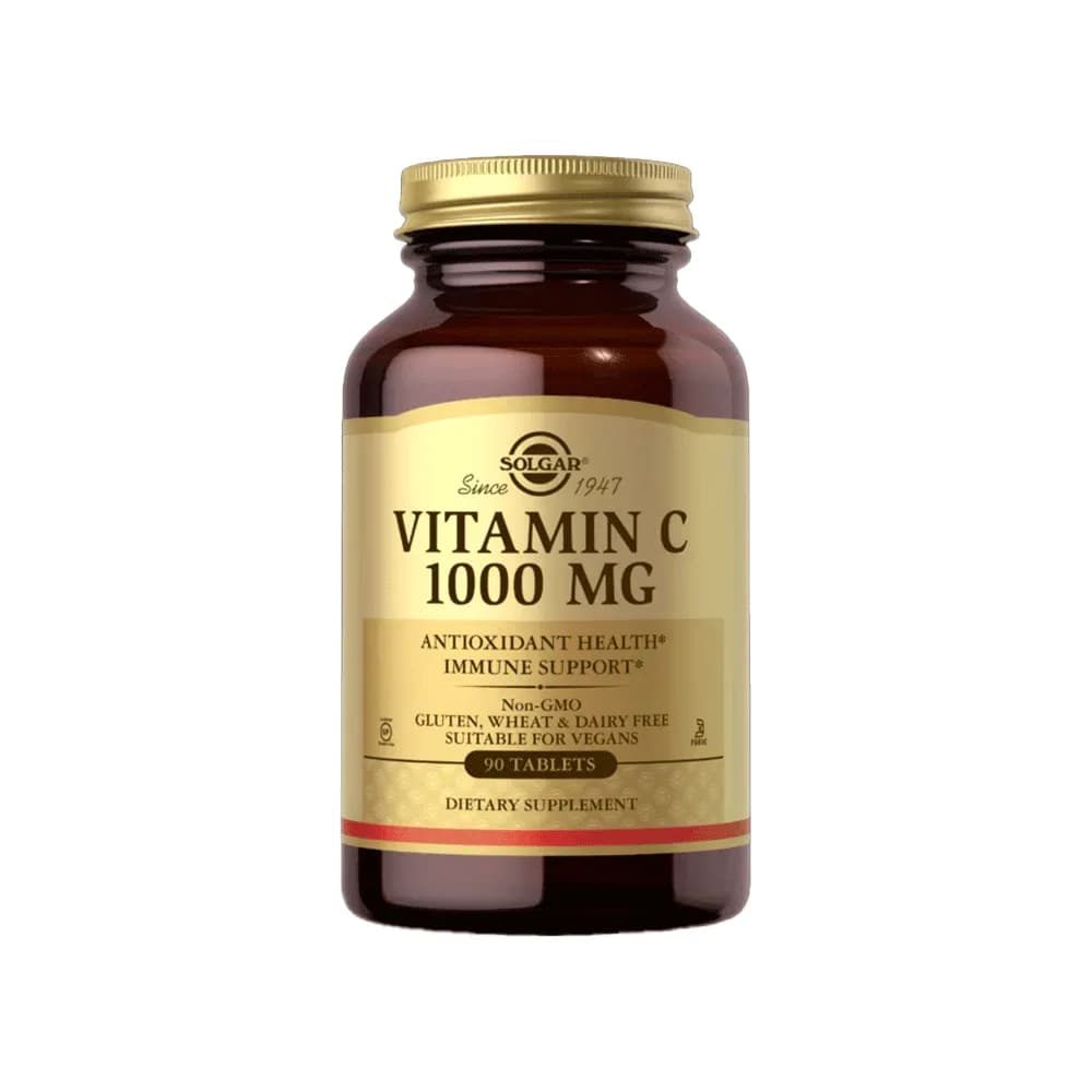 قرص ویتامین C 1000MG سولگار تعداد 90 عددی
