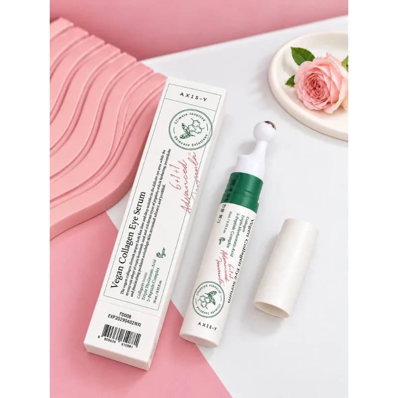 سرم دور چشم کلاژن گیاهی Vegan Collagen و پپتاید اکسیس وای 10 میل — تصویر ۳