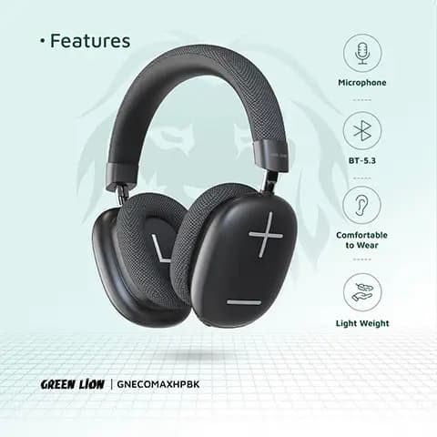 هدفون گرین لاین مدل Green Lion Echo Max — تصویر ۲