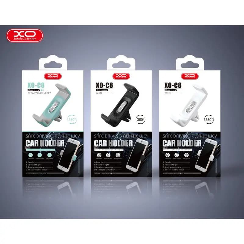 هولدر و نگهدارنده گوشی موبایل خودرو برند ایکس او مدل XO C8 — تصویر ۳
