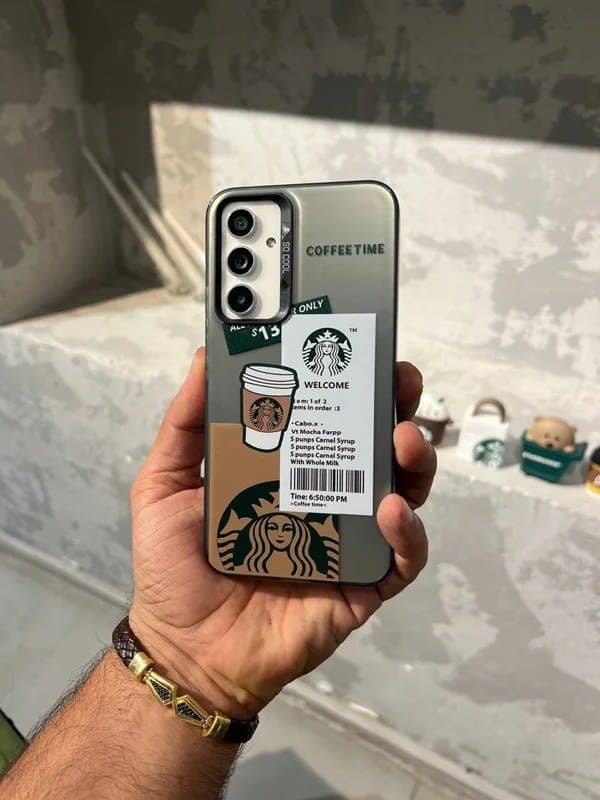 قاب استارباکس نچرال گوشی آیفون X و XS — تصویر ۲