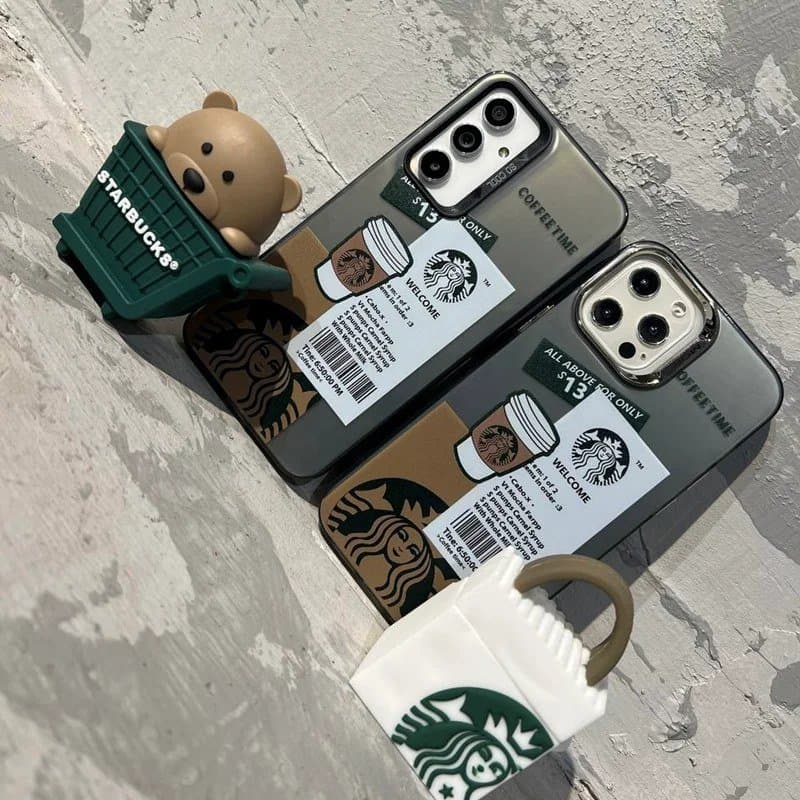 قاب استارباکس نچرال گوشی آیفون 12 و 12 پرو
