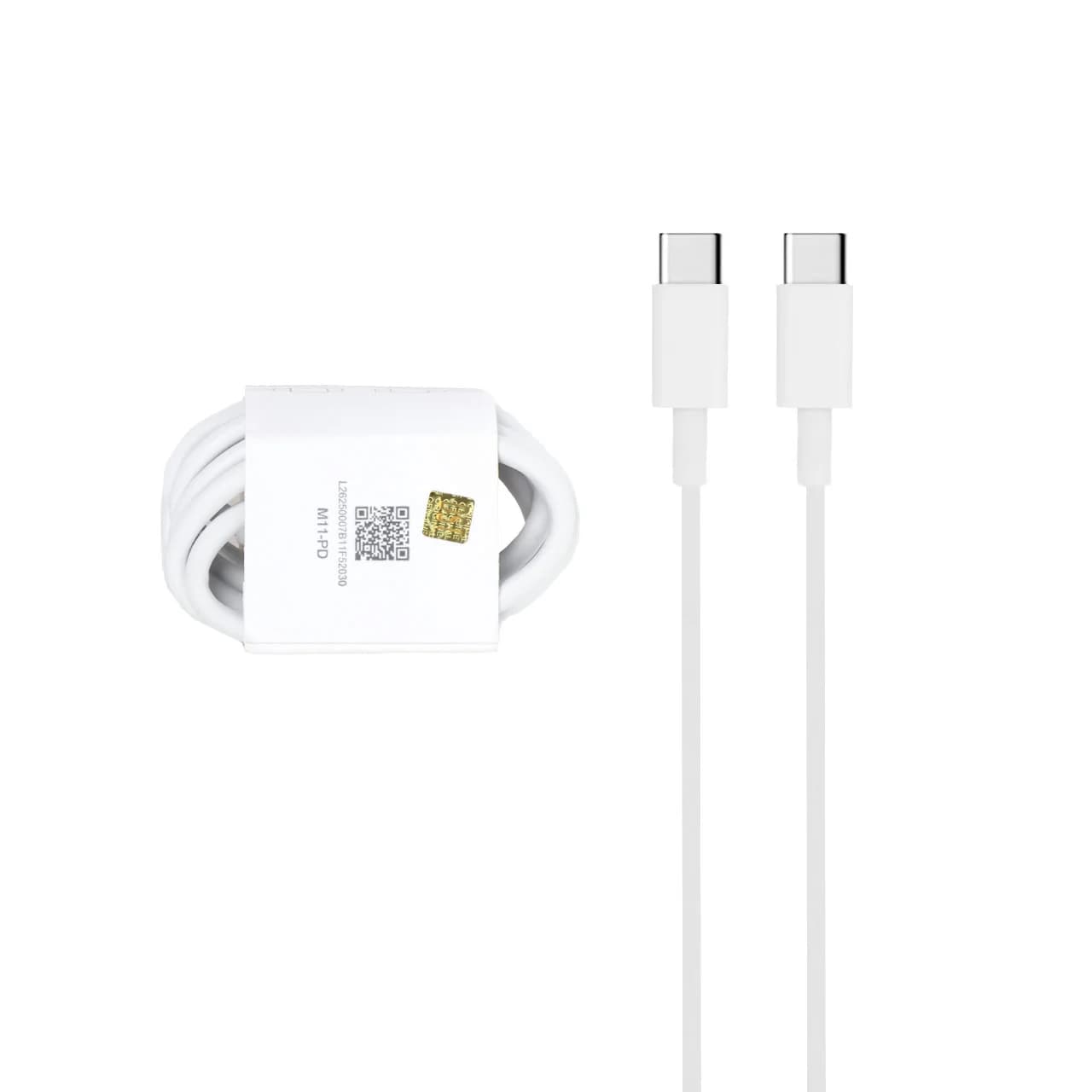 کابل شارژ Xiaomi Type-C مدل M11-PD – سفید – DST (گارانتی شش ماهه) – درجه یک