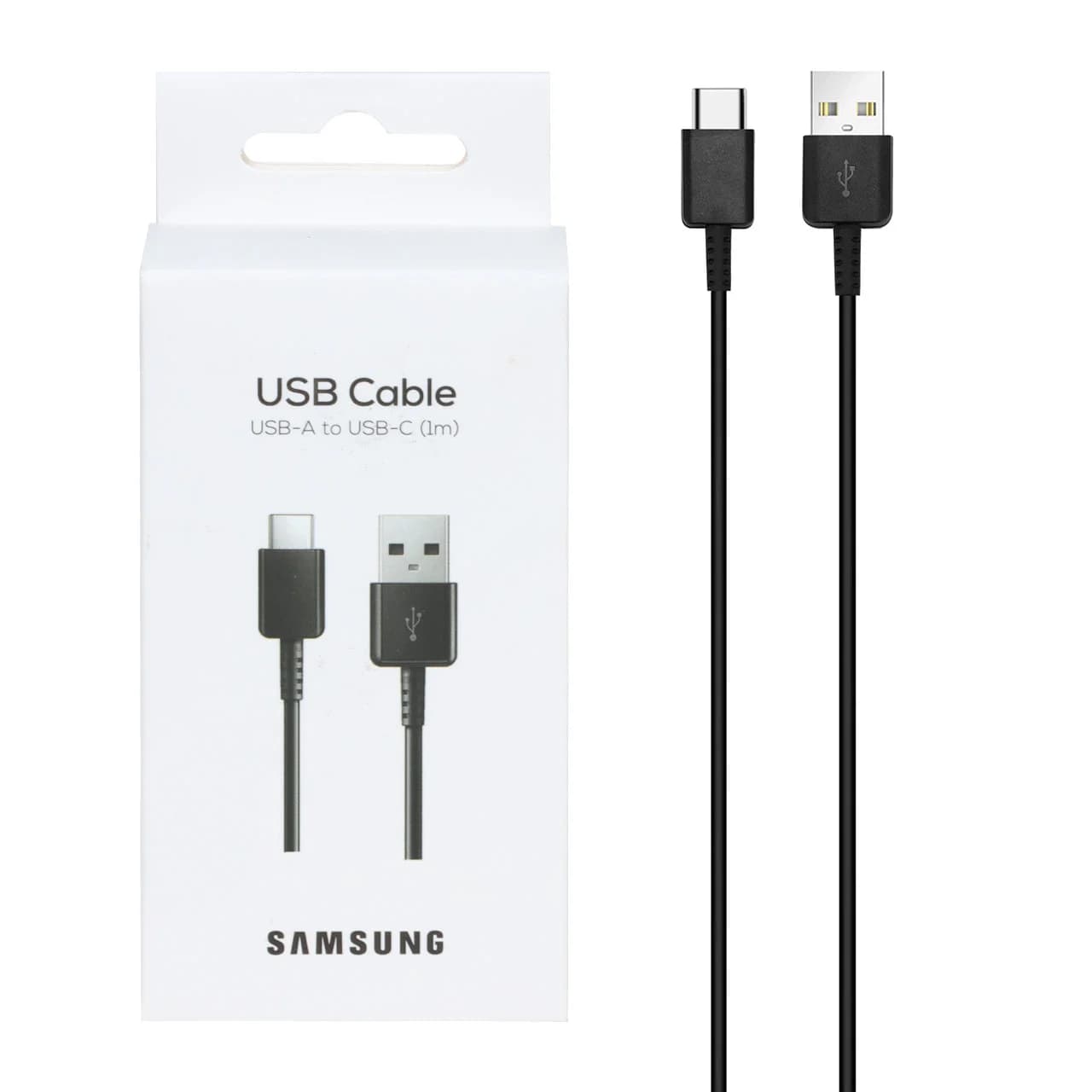 کابل شارژ SAMSUNG Type-C مدل S10 – مشکی (پک دار) – DST (گارانتی شش ماهه) – درجه یک