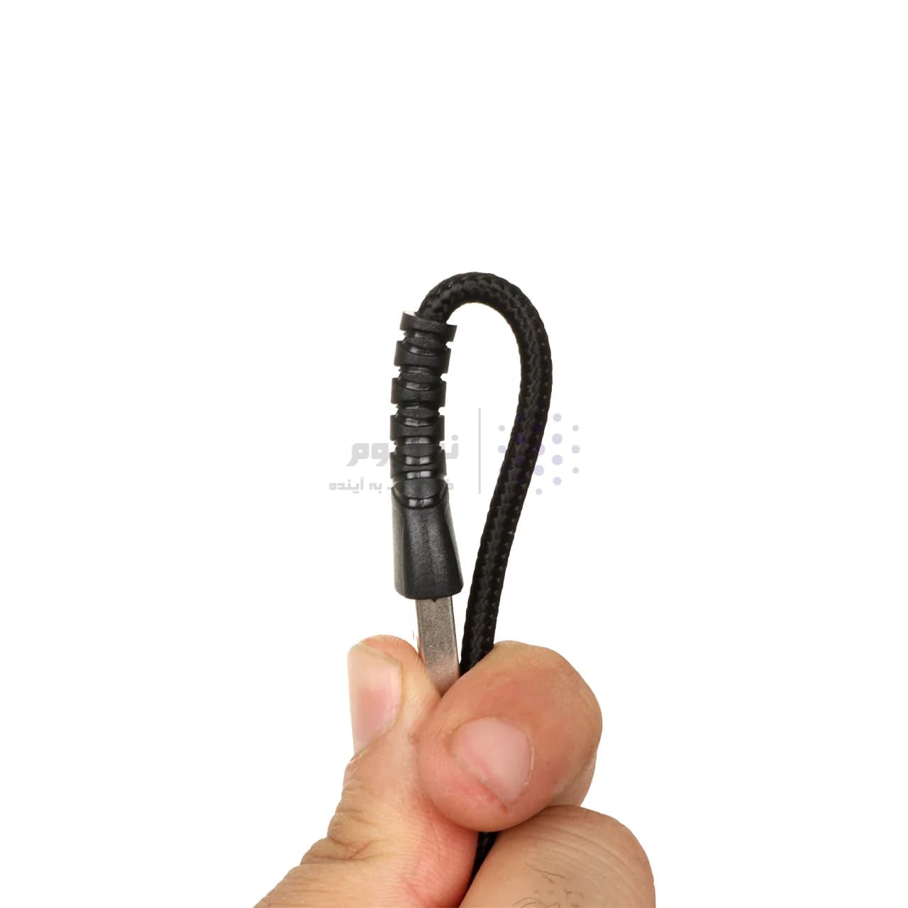 کابل شارژ 1.1 متری فست CHERLO Type-C مدل CH-TCK01 – مشکی قرمز – SMO — تصویر ۲
