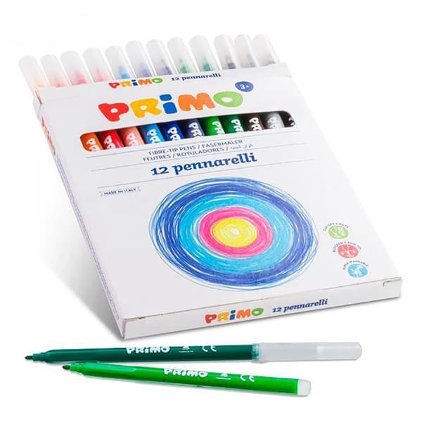 ماژیک 12 رنگ پریمو کد 601PEN12 — تصویر ۳