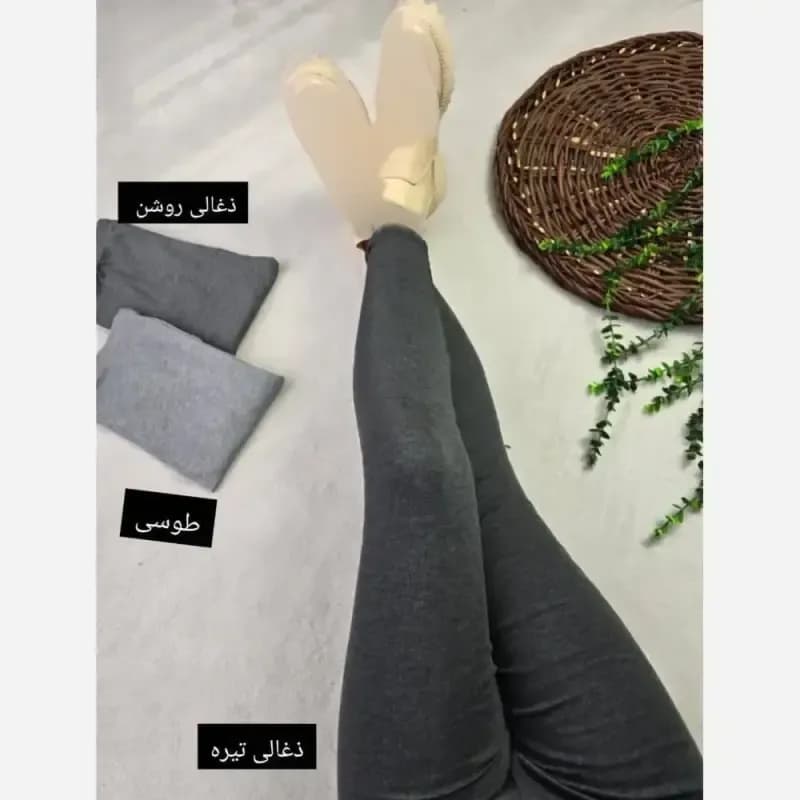 لگ کبریتی ملانژ پاییزه فریسایز زنانه — تصویر ۲
