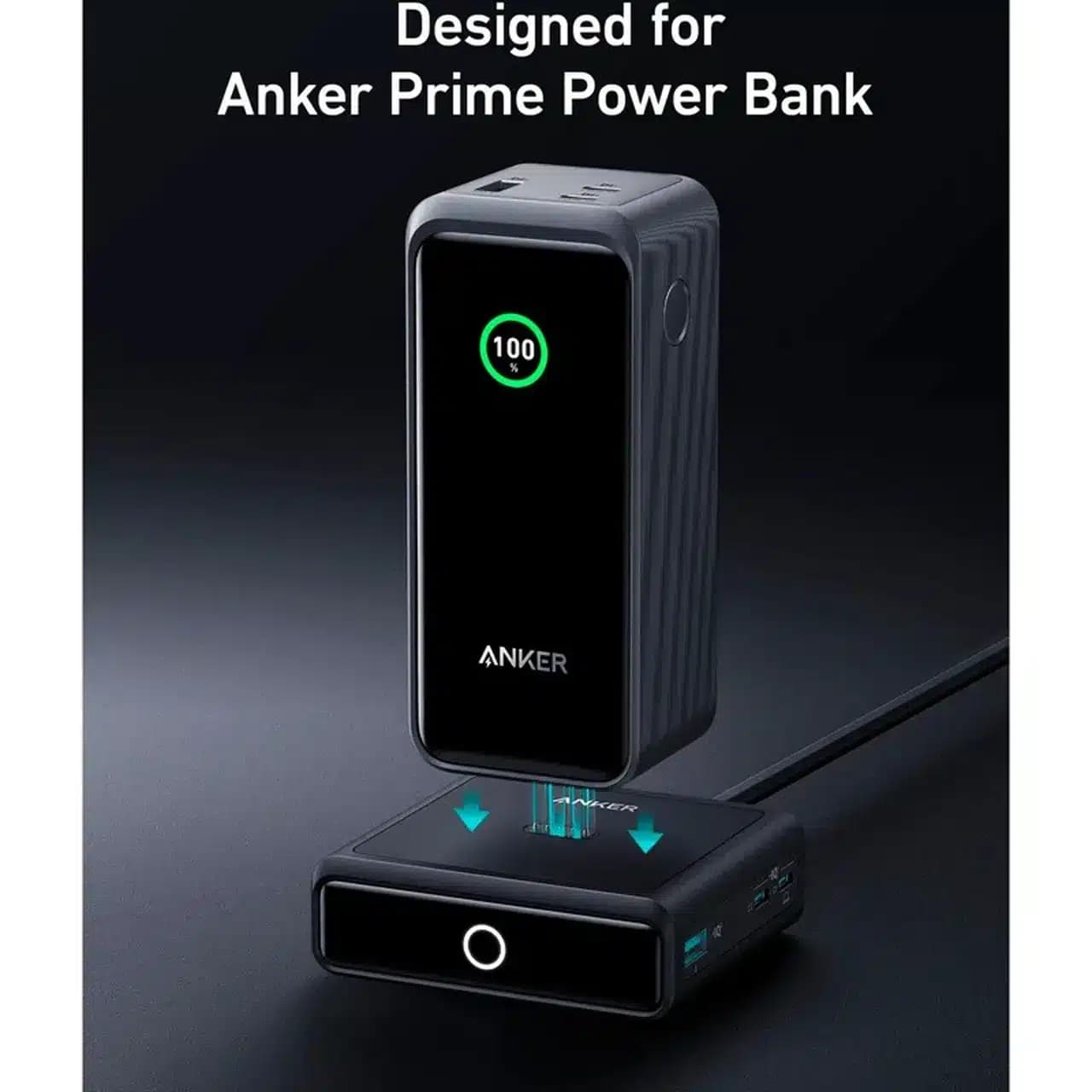 شارژر رومیزی PD و فست سه پورت Anker مدل A1902211 100W – مشکی (گارانتی 6 ماهه شرکتی) — تصویر ۲
