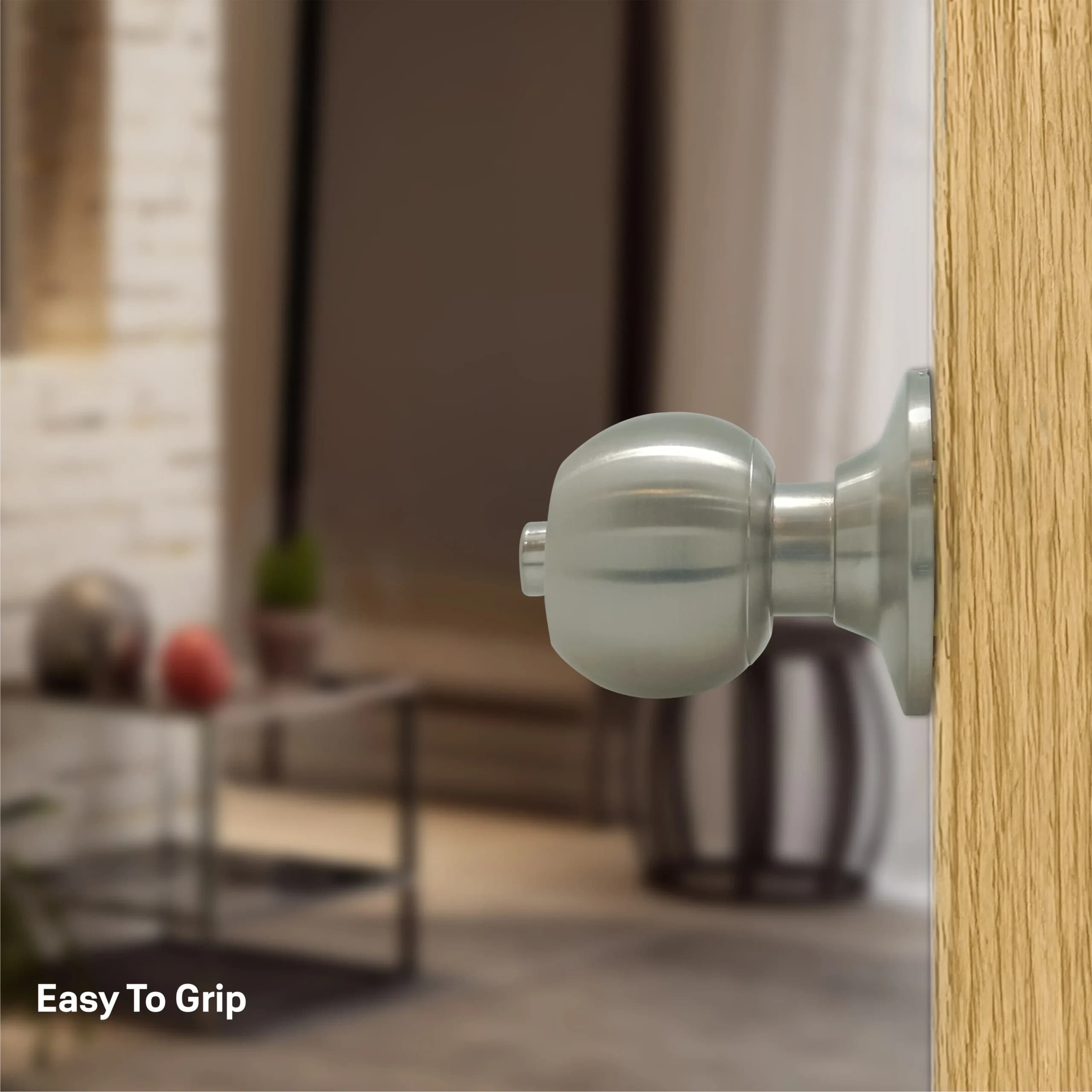 دستگیره در گرد مدل BRUSERTANG KNOB SET A871PB 70mm — تصویر ۷