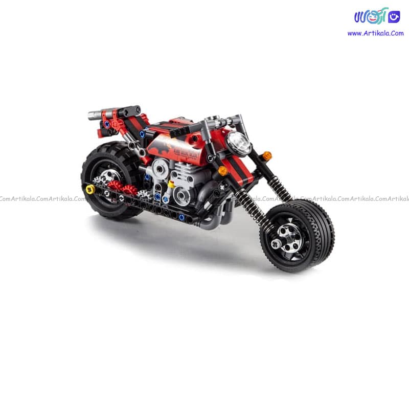 لگو موتور سیکلت مدل decool 3803 — تصویر ۴