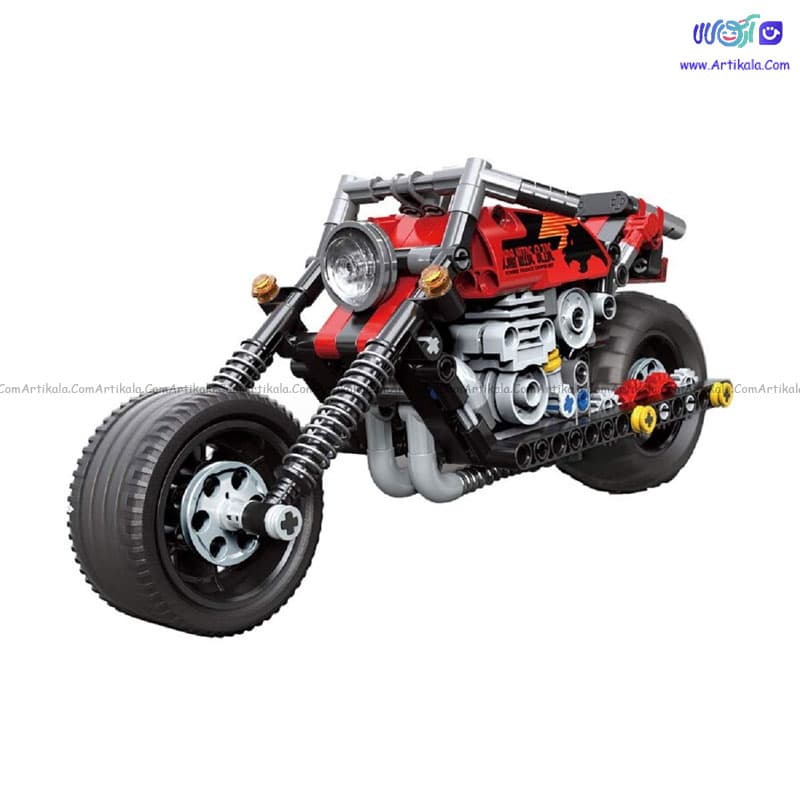 لگو موتور سیکلت مدل decool 3803 — تصویر ۳