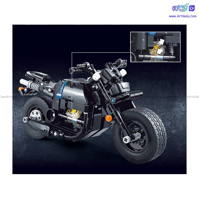 لگو موتور سیکلت مدل decool 33001 — تصویر ۴