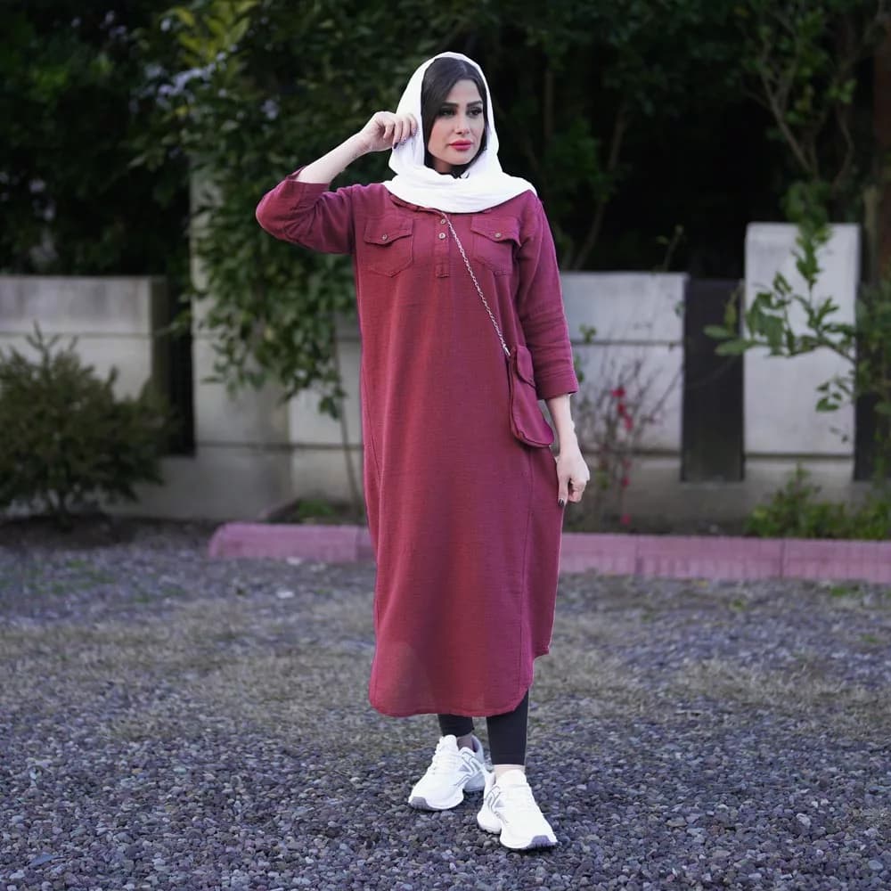 ست کفتان و کیف کنفی کد 24957 — تصویر ۳