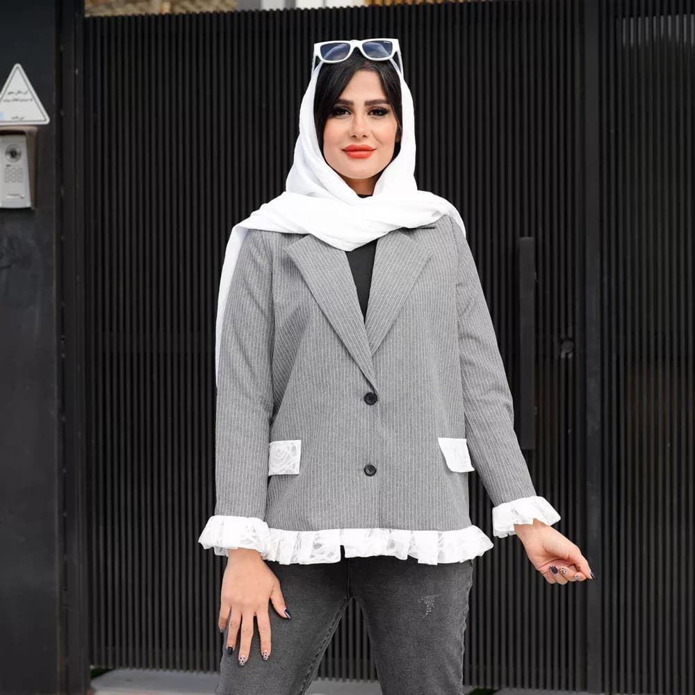 کت دیپلمات دخترانه کد 25109 — تصویر ۲