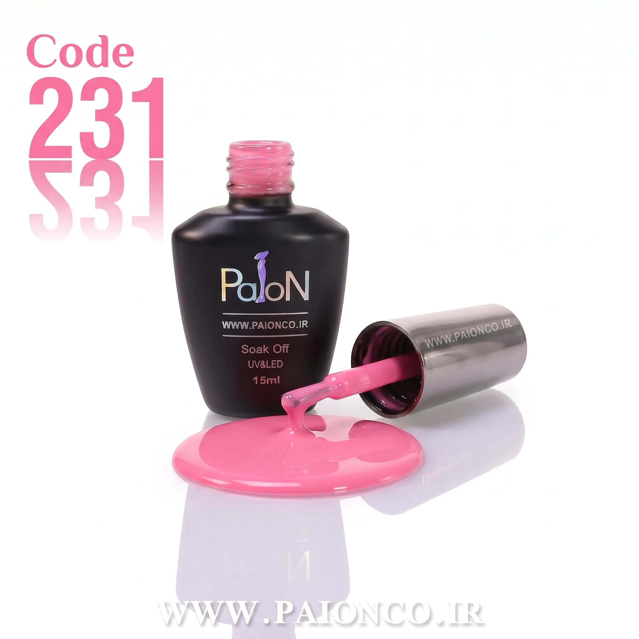 لاک ژل نرمال پایون کد 231