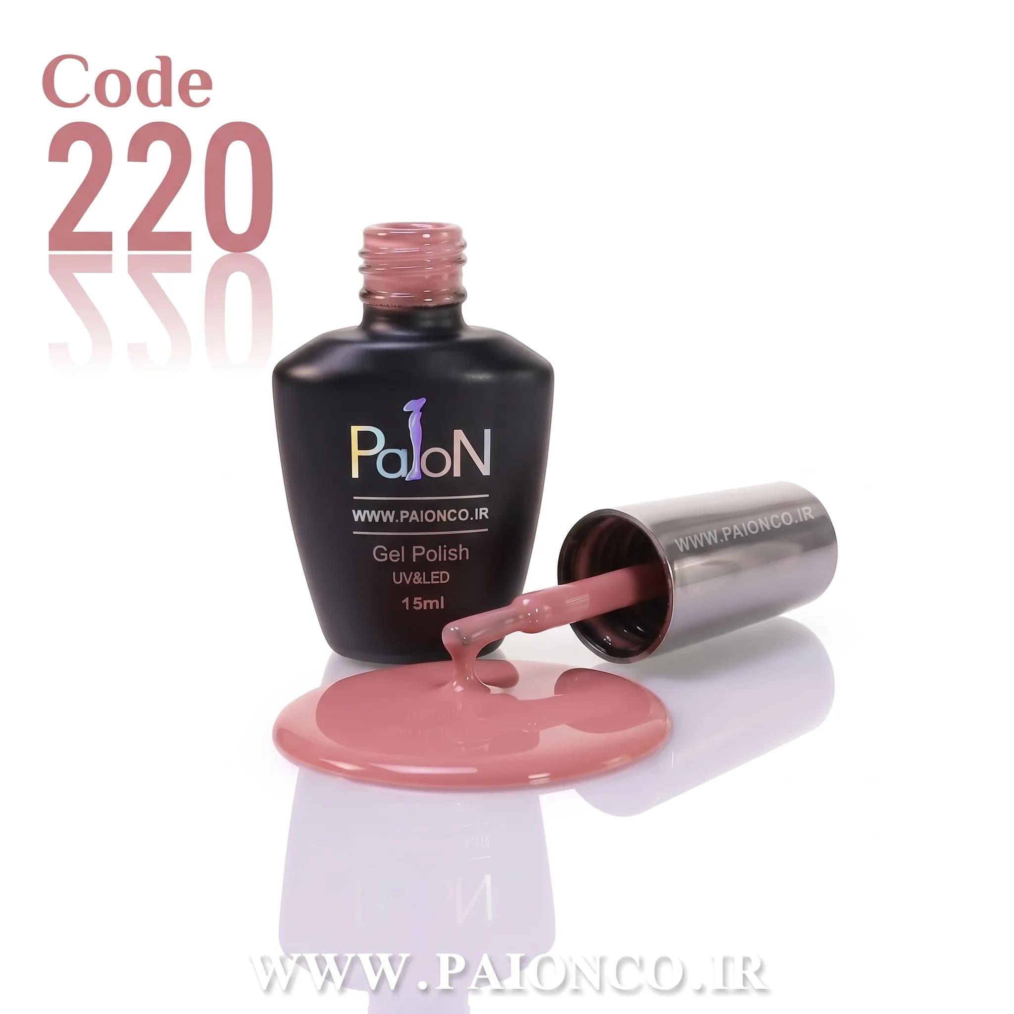 لاک ژل نرمال پایون کد 220