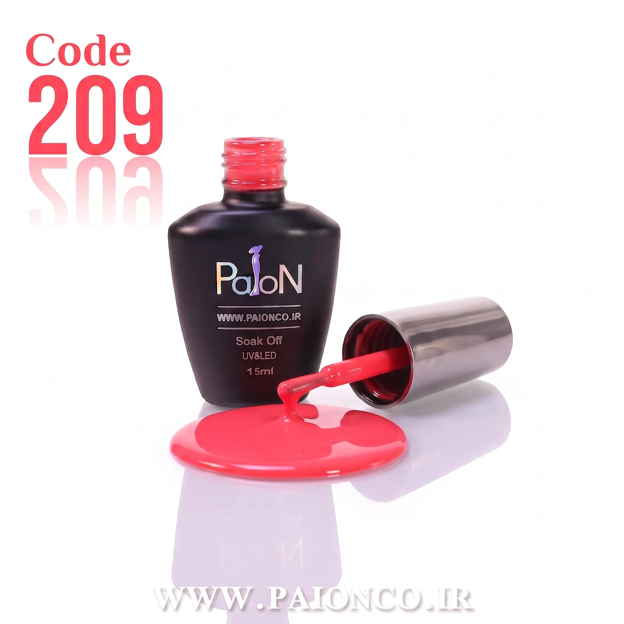 لاک ژل نرمال پایون کد 209