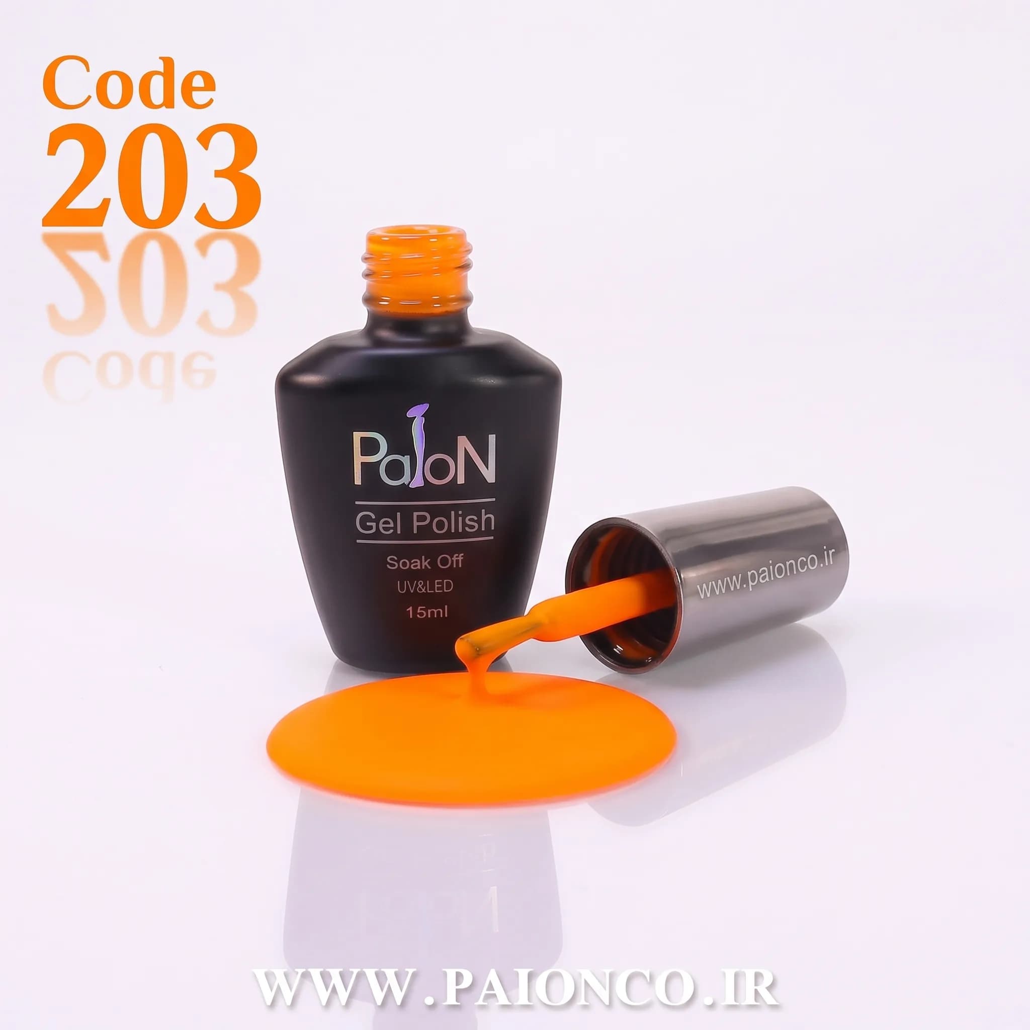 لاک ژل نرمال پایون کد 203
