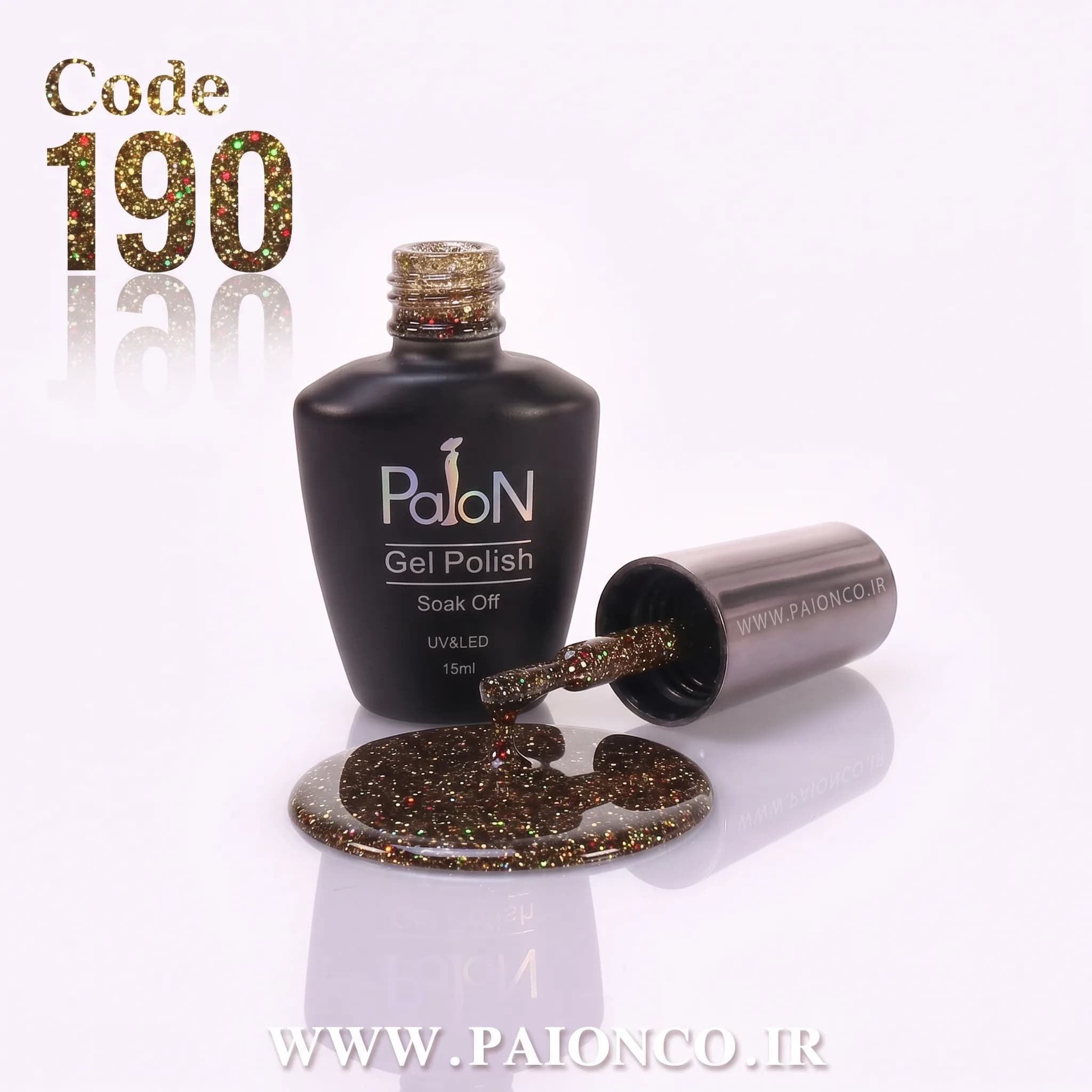 لاک ژل نرمال پایون کد 190