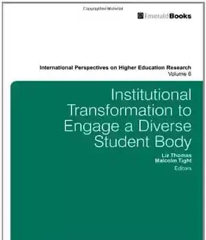 دانلود کتاب Institutional Transformation to Engage a Diverse Student Body 6 – دگرگونی نهادی برای درگیر کردن یک بدنه دانشجویی…