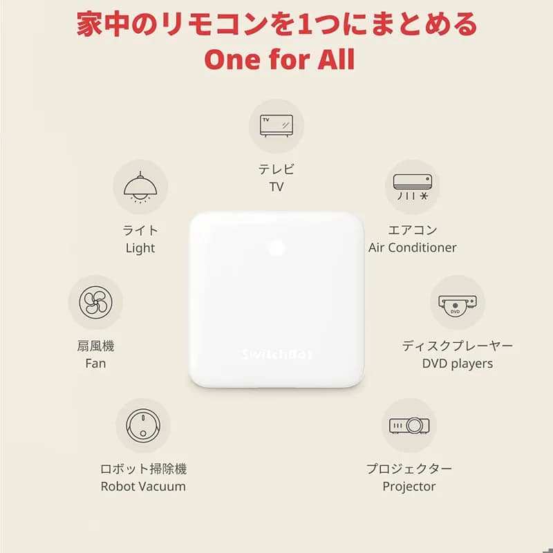 ریموت کنترل هوشمند SwitchBot مدل hub mini — تصویر ۴