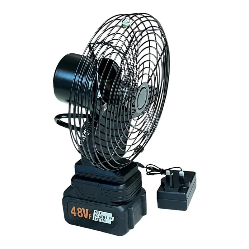 پنکه شارژی مدل شارژی لیتیومی LEF F1 باتری ۴۸ ولتی 15000 میلی آمپر — تصویر ۵