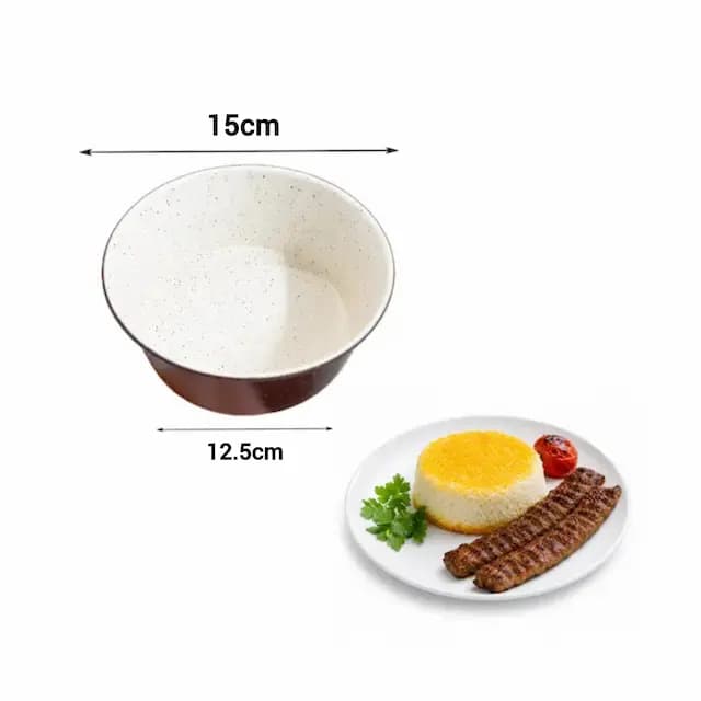 قالب گرد گرانیت قطر 15 سانت