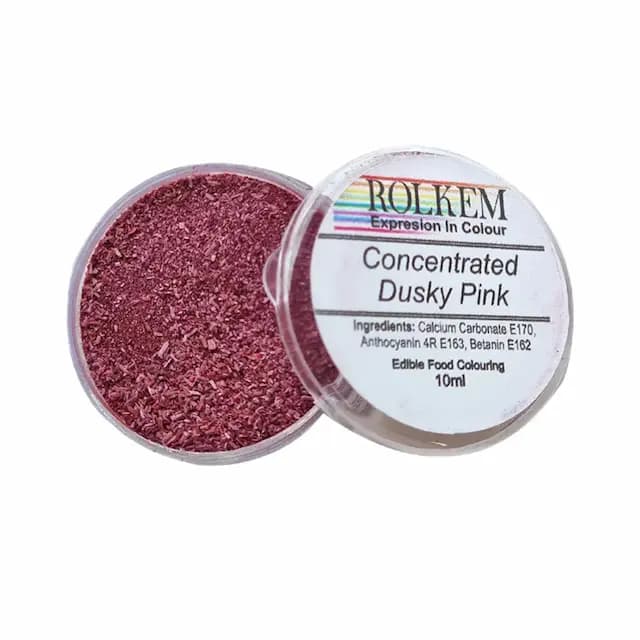 رنگ پودری dusky pink کنسانتره رولکم