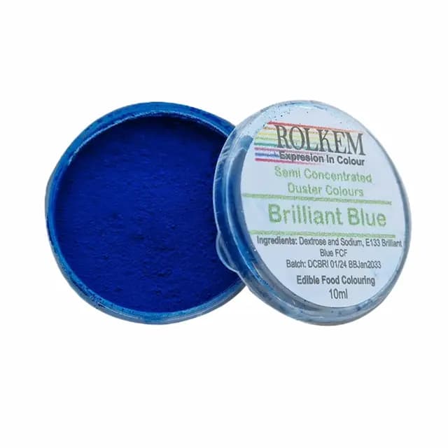 رنگ پودری داستر brilliant blue رولکم