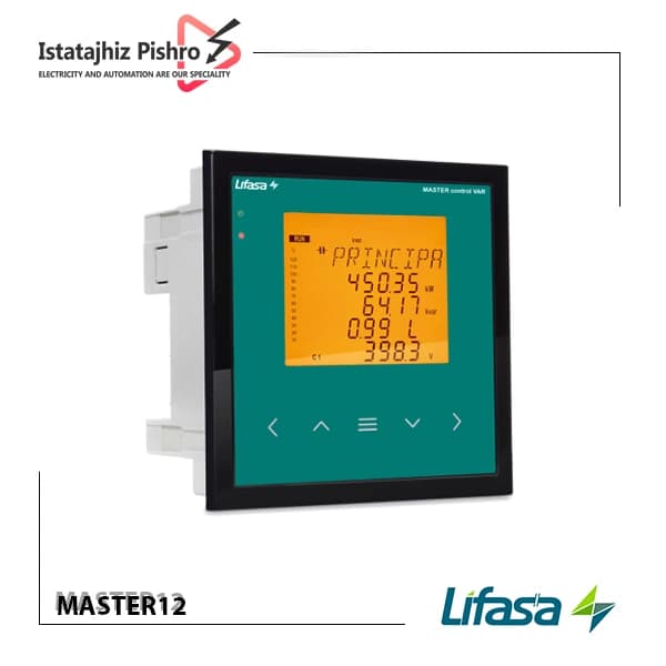 رگولاتور بانک خازنی 12 پله لیفاسا MASTER12