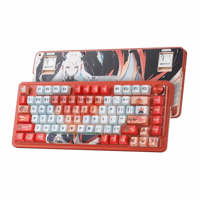 کیبورد گیمینگ ردراگون مدل Redragon UCAL K673 AK PRO Anime — تصویر ۴
