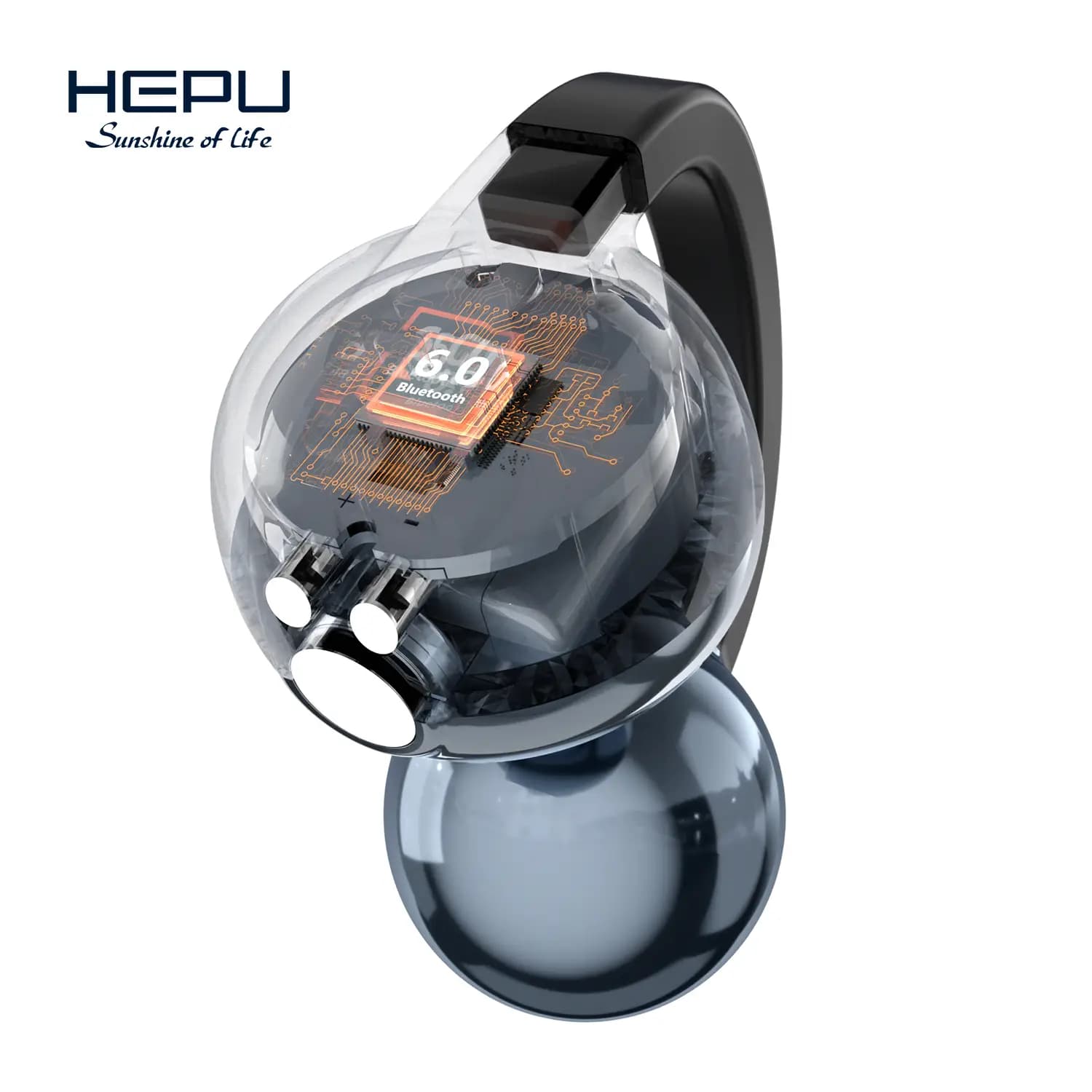 هندزفری بلوتوثی TWS مدل HEPU HP-661 — تصویر ۲