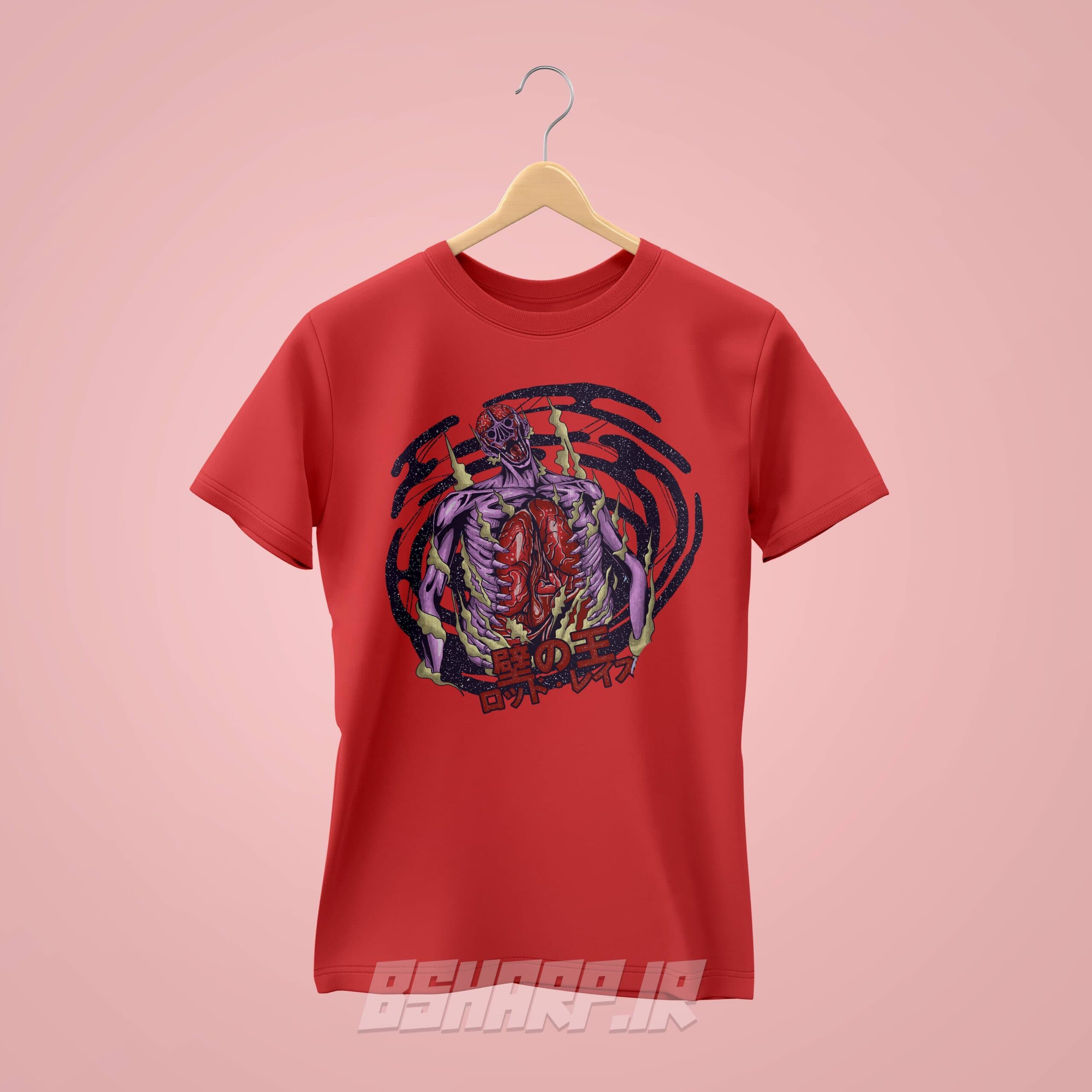 تیشرت Attack on Titan طرح Rod Reiss Titan — تصویر ۳