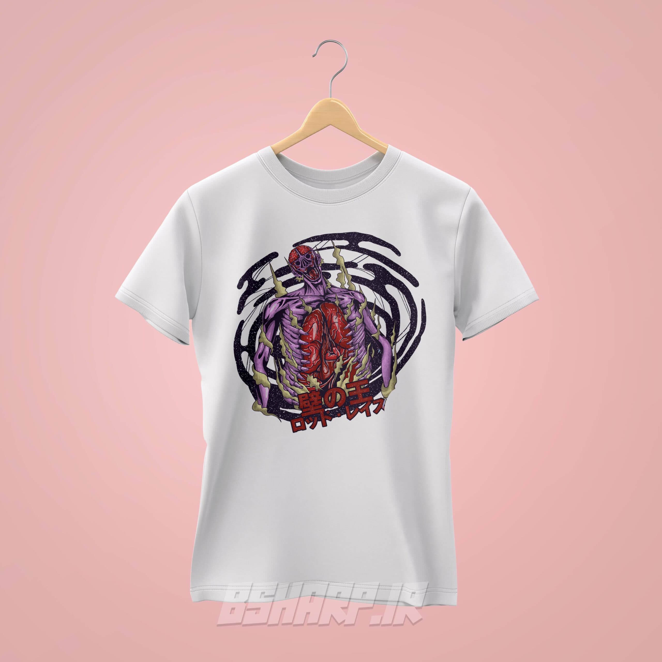 تیشرت Attack on Titan طرح Rod Reiss Titan — تصویر ۲