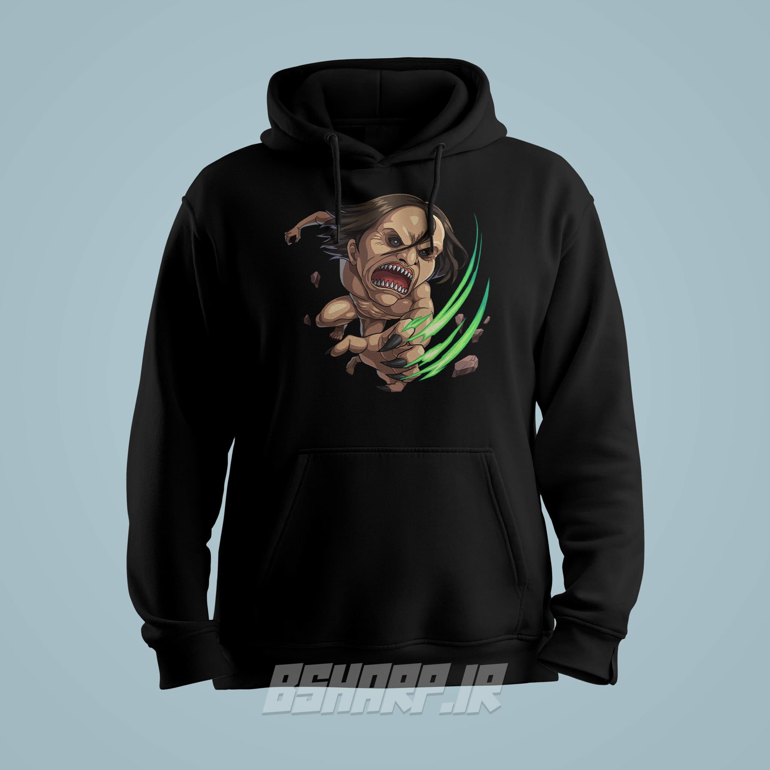هودی Attack on Titan طرح Ymir’s Jaw Titan
