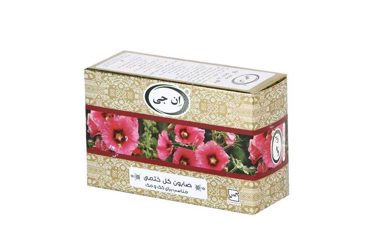 صابون گل ختمی ان جی، مناسب کک و مک